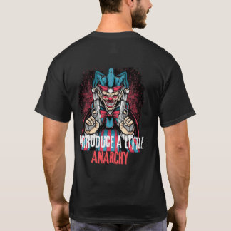 Camiseta para hombres impresa de atrás