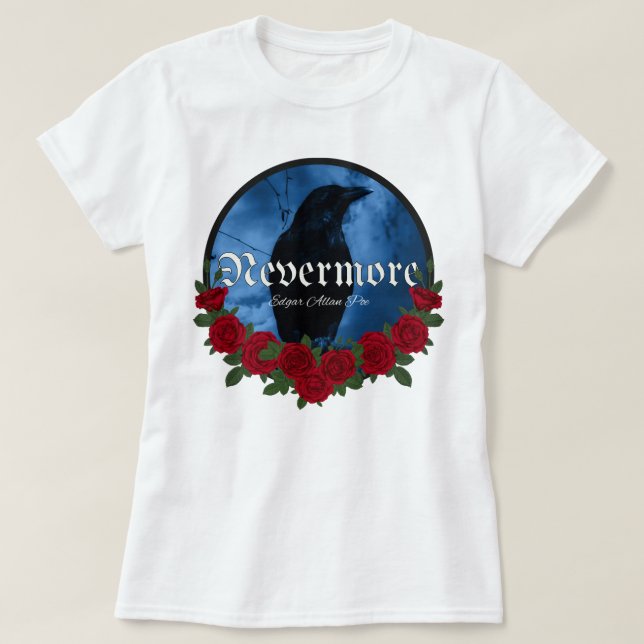 Camiseta Para hombres mujeres Edgar Writer Allan Poe Playwr (Diseño del anverso)