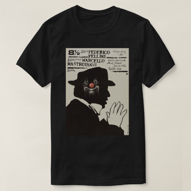 Camiseta Para hombres mujeres federico fellini asombroso pa (Diseño del anverso)