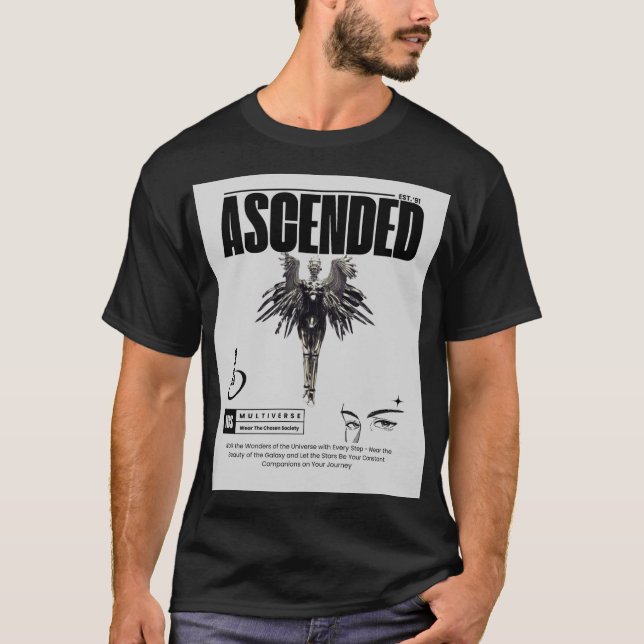 Camiseta para hombres personalizado Black TCS (Anverso)