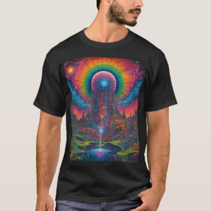 Camiseta para hombres psicodélicos