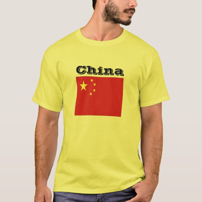 Camiseta para hombres y China (Anverso)