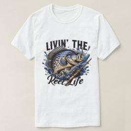 Camiseta para hombres y mujeres Livin' the Reel Li