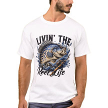 Camiseta para hombres y mujeres Livin' the Reel Li