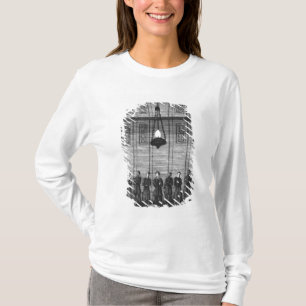 Camiseta Para interrogación que espera por la inquisición