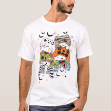 Camiseta para juegos de Halloween con controlador 