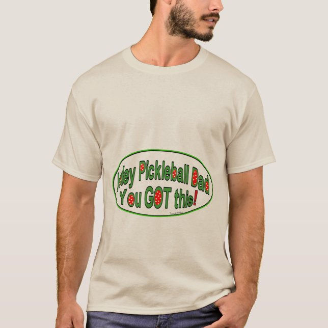 Camiseta para jugador de pickleball (Anverso)