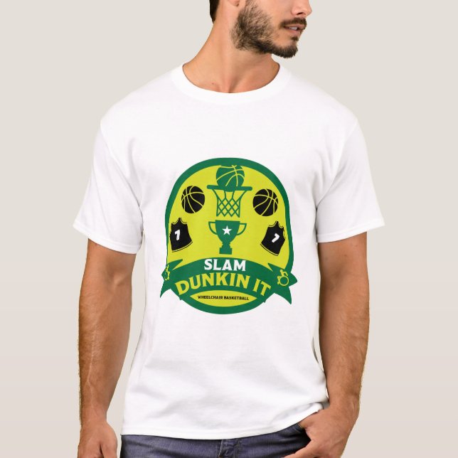 Camiseta para jugadores de baloncesto en silla de  (Anverso)