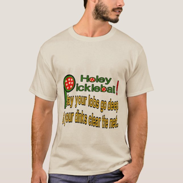 Camiseta para jugadores de pickleball (Anverso)