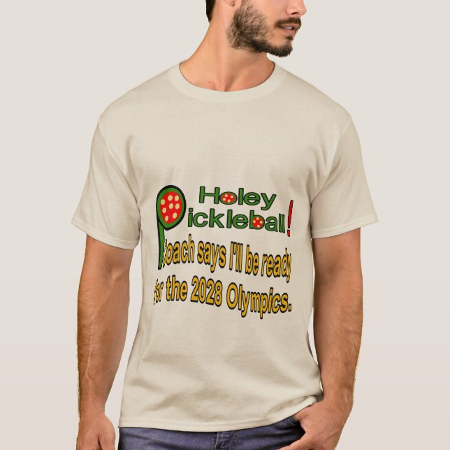 Camiseta para jugadores de pickleball (Anverso)