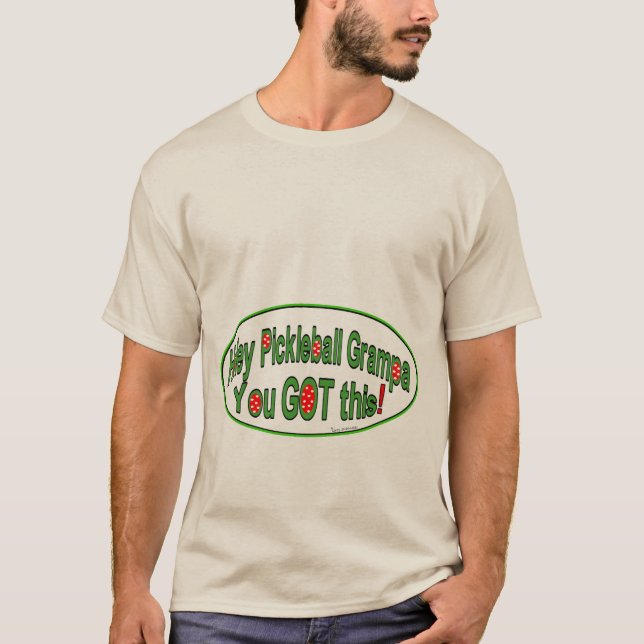 Camiseta para jugadores de pickleball (Anverso)