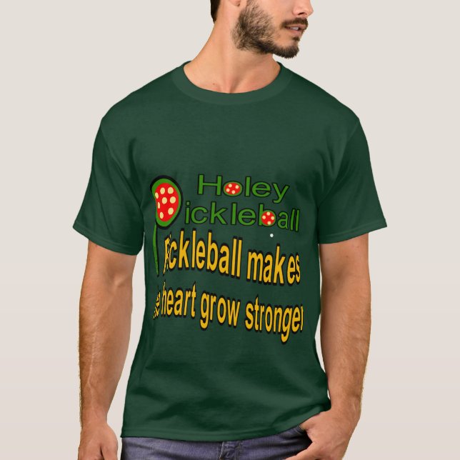 Camiseta para jugadores de pickleball (Anverso)