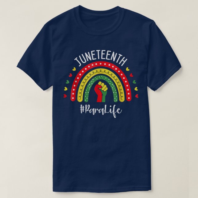 Camiseta Para Juneteenth Celebrating Black Freedom 1865 Afr (Diseño del anverso)
