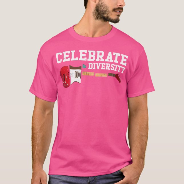 Camiseta Para la acústica de los fans de la música guitaria (Anverso)