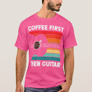 Camiseta Para la acústica de los fans de la música guitaria