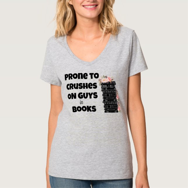 Camiseta para la aplastación de libros (Anverso)