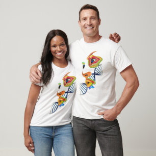 Camiseta para la conciencia de la comida