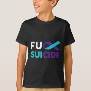 Camiseta para la Conciencia del Suicidio Apoyo a S