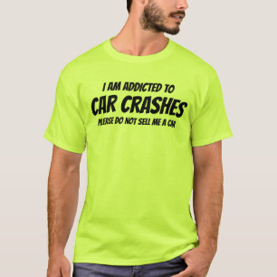 camiseta para la gente con una adicción extraña