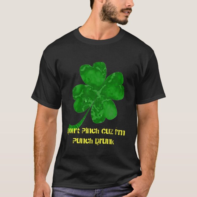Camiseta Para la hoja cuatro bebida (Anverso)