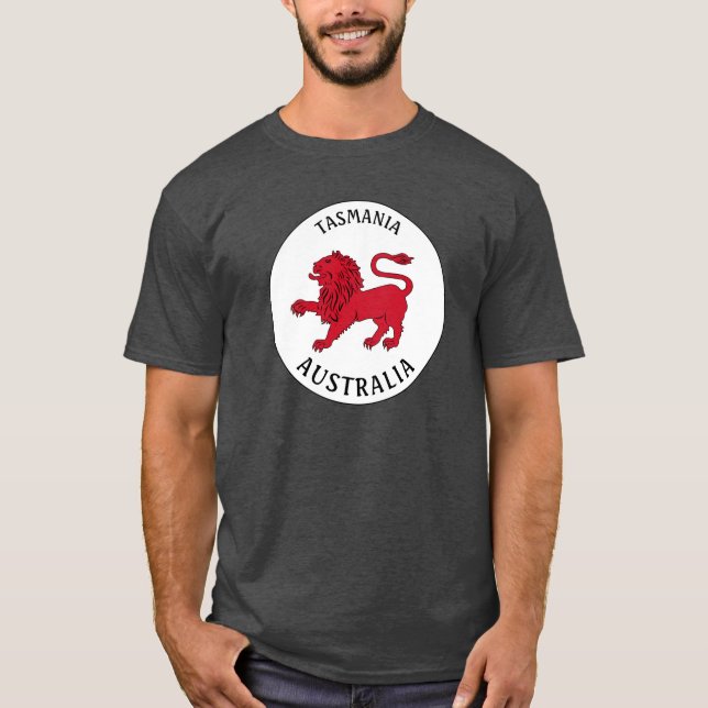 Camiseta para la insignia de Tasmania (Australia) (Anverso)
