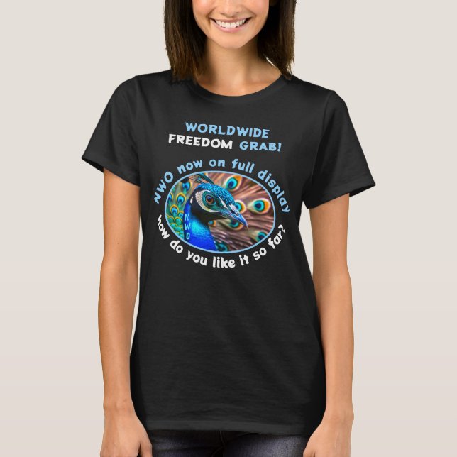 Camiseta para la libertad (oscura) (Anverso)