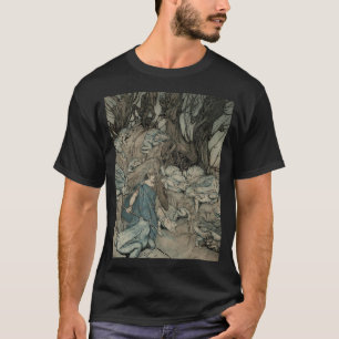 Camiseta para la portada de Cenicienta Arthur Rackham