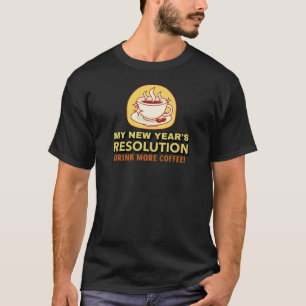 Camiseta para la resolución de Año Nuevo más diver