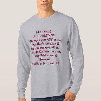 Camiseta Para la VENTA - republicano (hace cualquier cosa