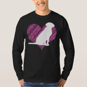 Camiseta Para Labrador Recuperever Amo Labrador Retriever