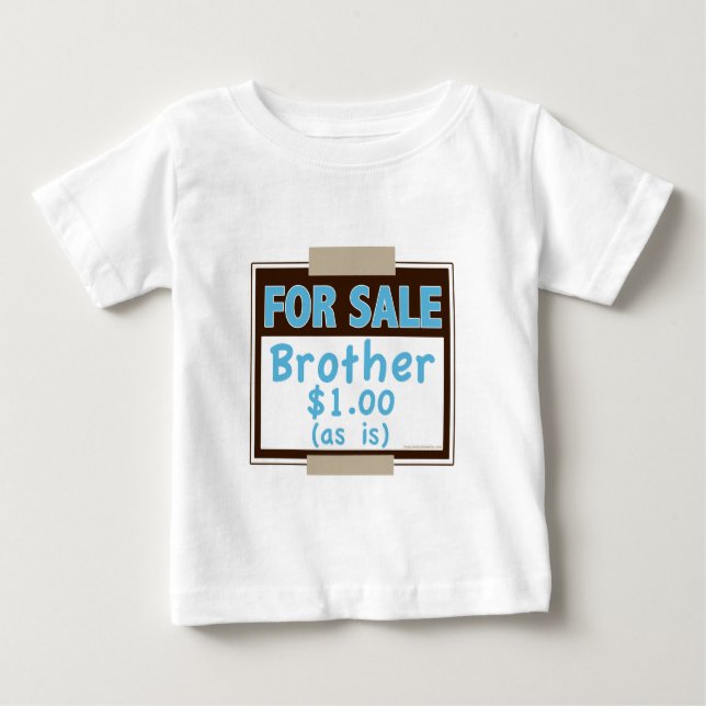 Camiseta para lactantes Brother For Sale (Anverso)