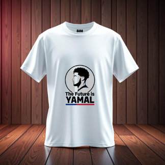 Camiseta para Lamine Yamal - el futuro es Yamal