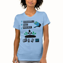 Camiseta para las mujeres jardineras