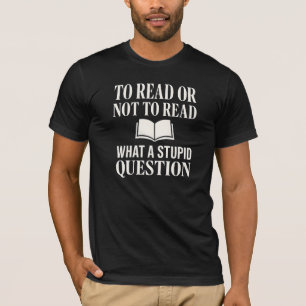 Camiseta Para Leer O No Leer Hamlet Divertido Literario