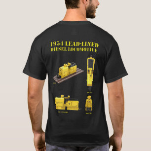 Camiseta para locomotora con plomo en la parte pos
