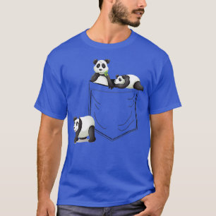 Camiseta Para Los Amantes De Panda Cute Kawaii Bebé Pandas