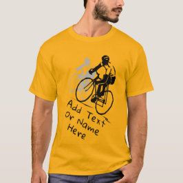 Camiseta Para Los Amantes Del Ciclismo. Personalizar