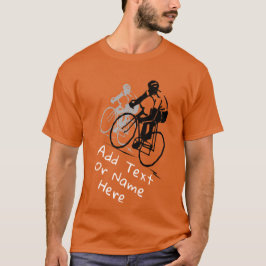 Camiseta Para Los Amantes Del Ciclismo. Personalizar