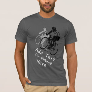 Camiseta Para Los Amantes Del Ciclismo. Personalizar camise