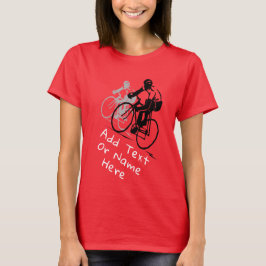 Camiseta Para Los Amantes Del Ciclismo. Personalizar camise