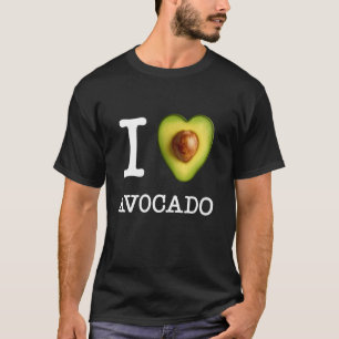 Camiseta Para los amantes únicos del aguacate 'Me encanta e