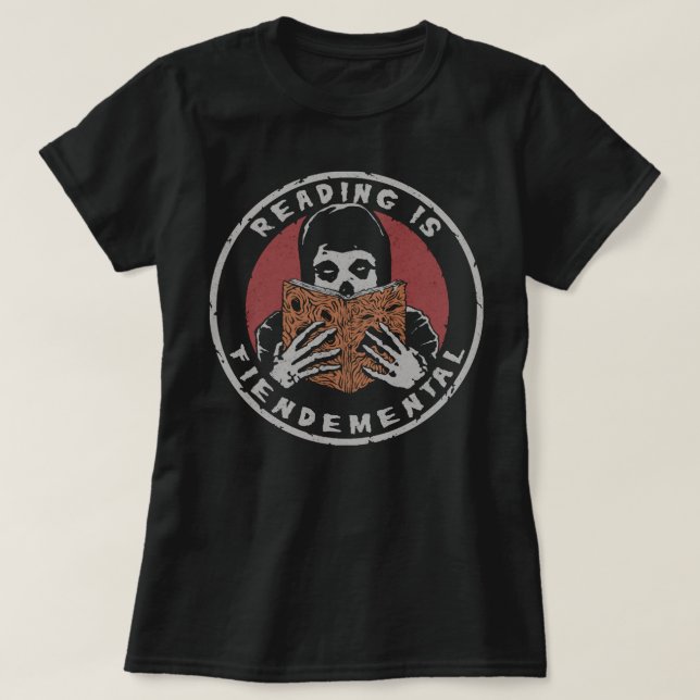 Camiseta Para los hombres la supernatural película de terro (Diseño del anverso)