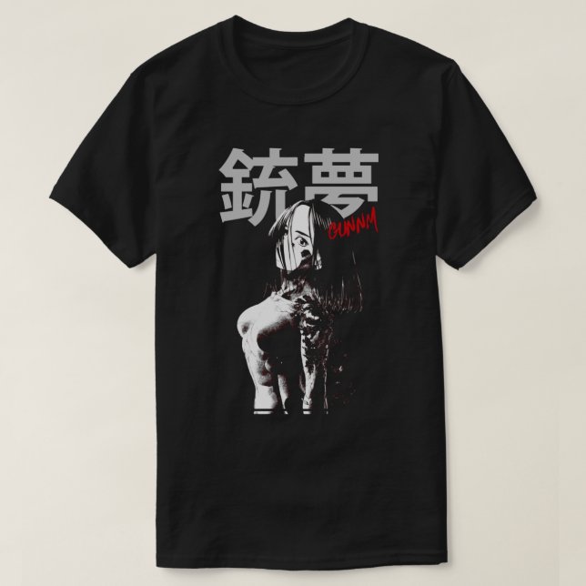 Camiseta Para los hombres Mujeres Alita Battle Angel Gift F (Diseño del anverso)