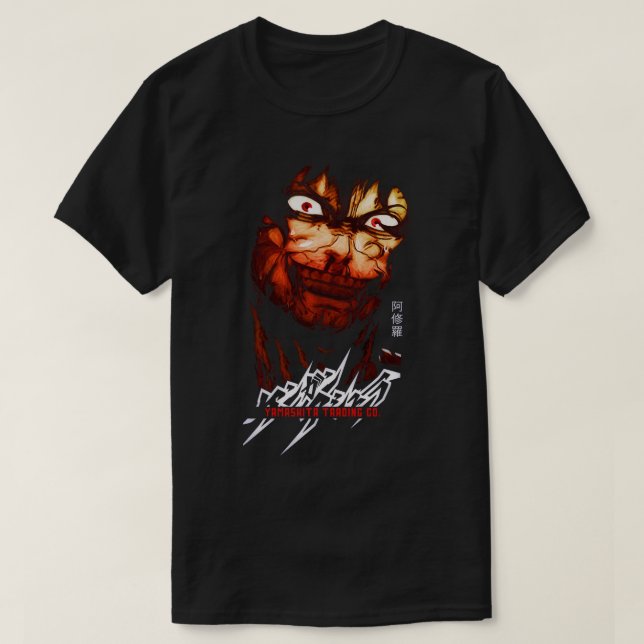 Camiseta Para los hombres mujeres Asura Japón Anime Sorpren (Diseño del anverso)