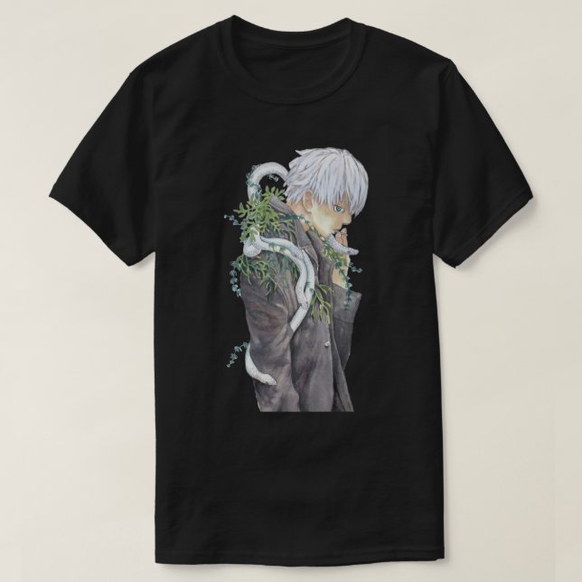 Camiseta Para los hombres Mujeres Japonesas Mushishi Manga  (Diseño del anverso)