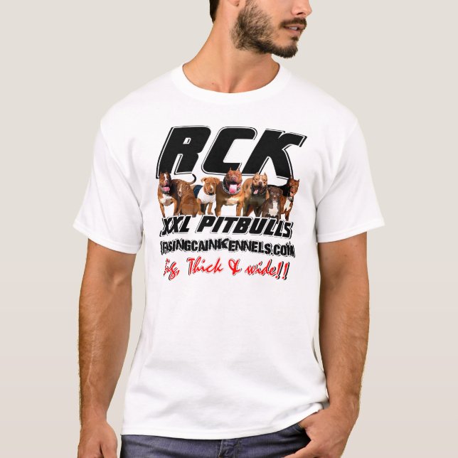 CAMISETA PARA LOS HOMBRES, ROPA DE PITBULL DE S (Anverso)