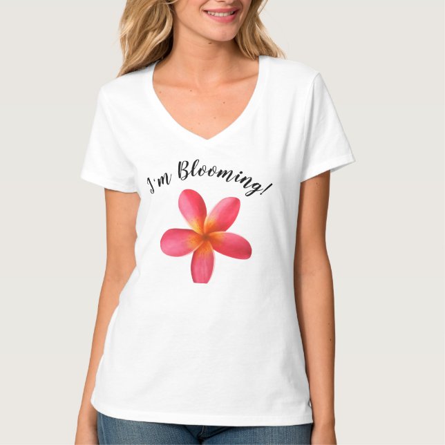 Camiseta Para los que están floreciendo (Anverso)