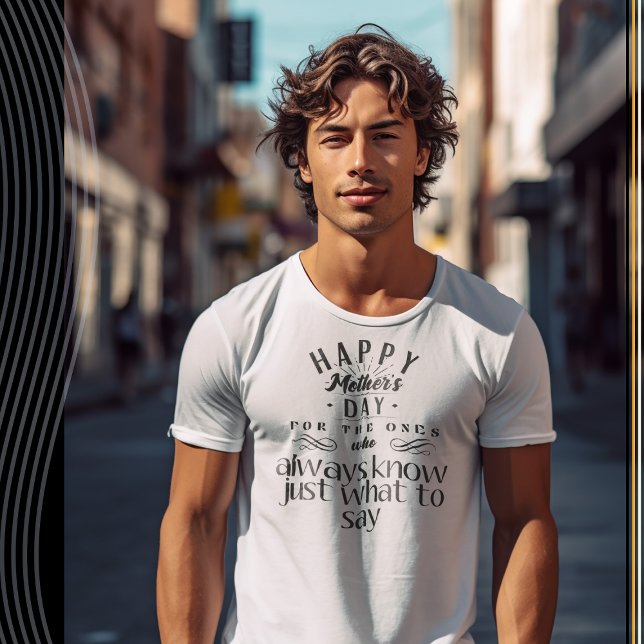 Camiseta Para los que siempre saben qué decir (Subido por el creador)