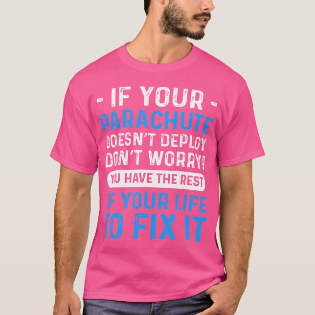 Camiseta Para los Skydivers Paracaidismo Skydiving (Anverso)
