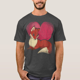 Camiseta Para Lover Heart Forest Animal Lover Wildlife Cute